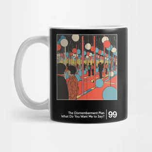 The Dismemberment Plan - Minimalist Graphic Artwork Design Mug